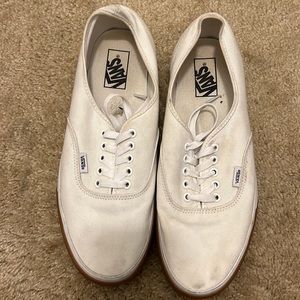 Mens White Vans